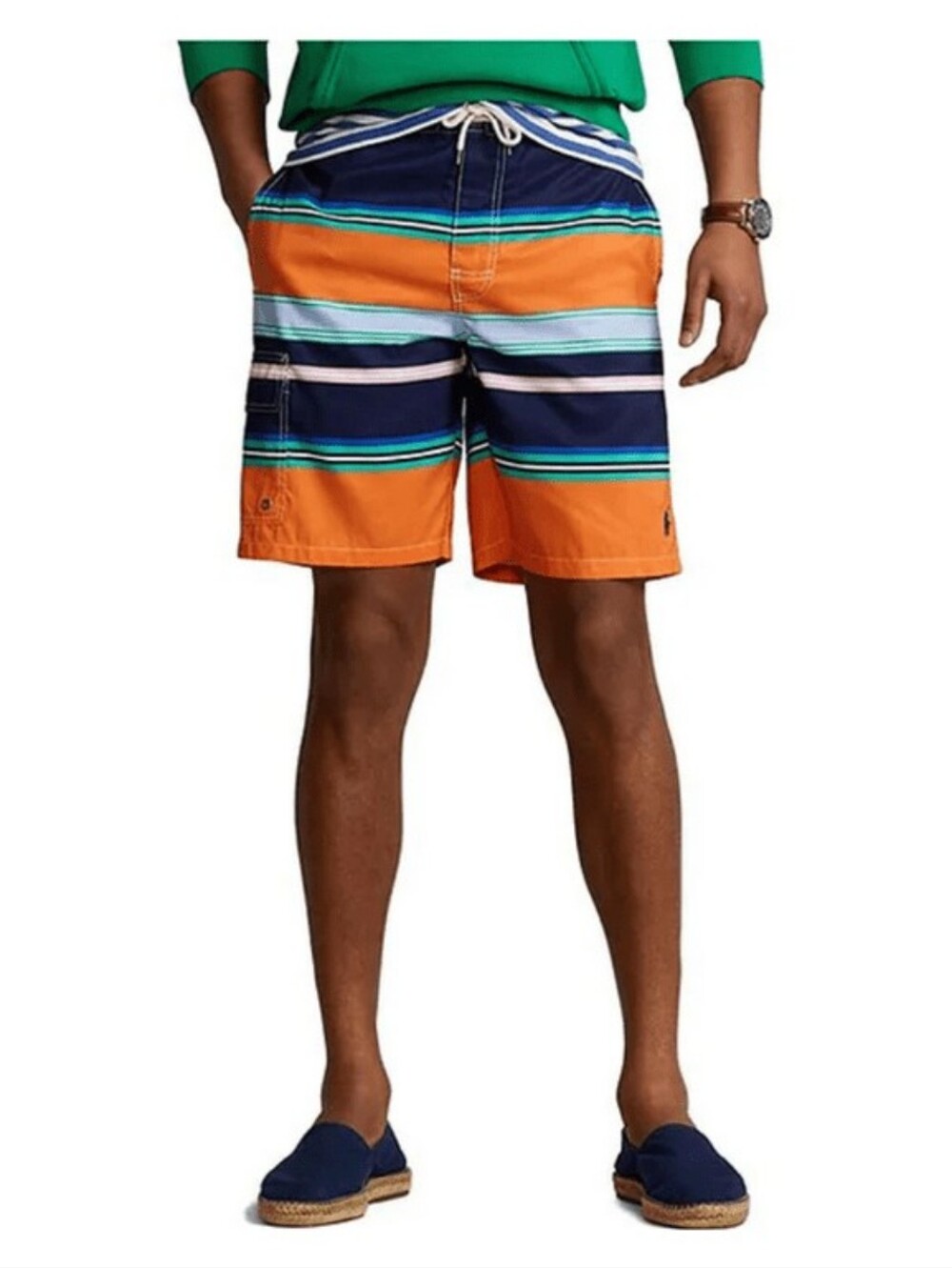Polo Ralph Lauren Men's Kailua Swim Trunks Board Shorts Multicolor Sz L